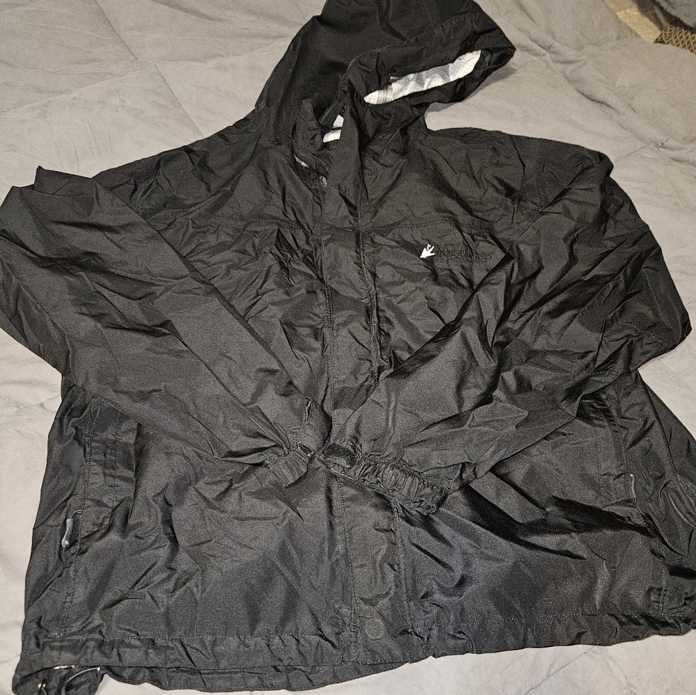Black Women's Hooded Jacket